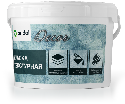 Краска текстурная ARIDAL DECOR