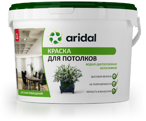 Краска для потолков ARIDAL i1